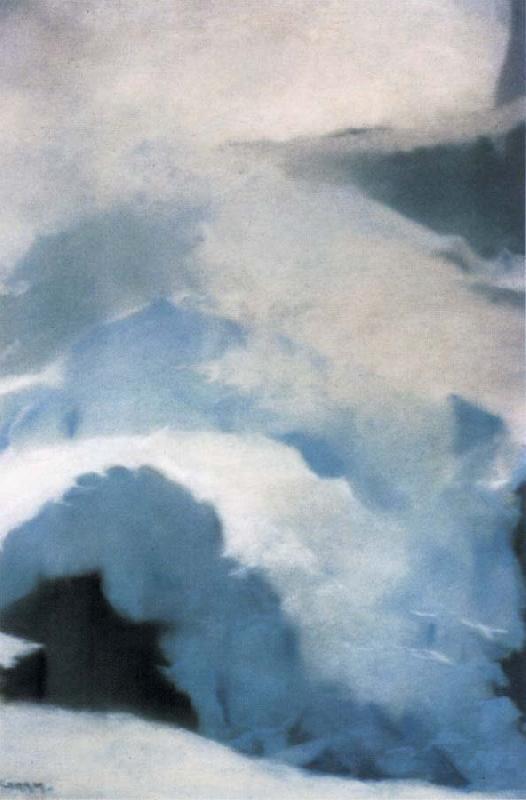 William Stott of Oldham Turquoise Glacier Germany oil painting art